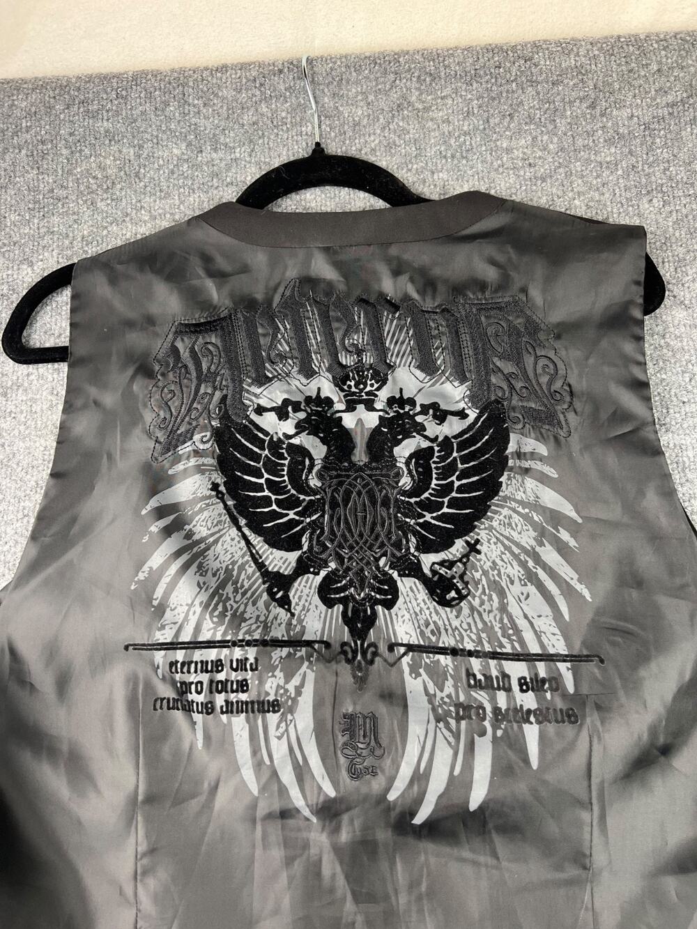 buckle Manchester ESC Men’s dress Vest size Large #898